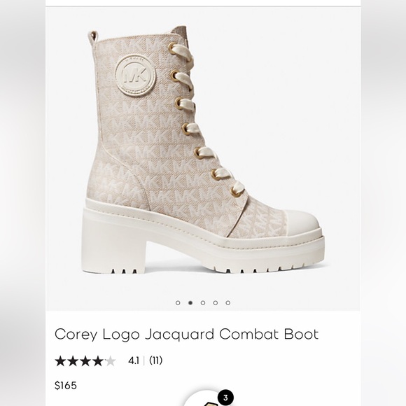 Michael Kors Combat Boot - Picture 2 of 5